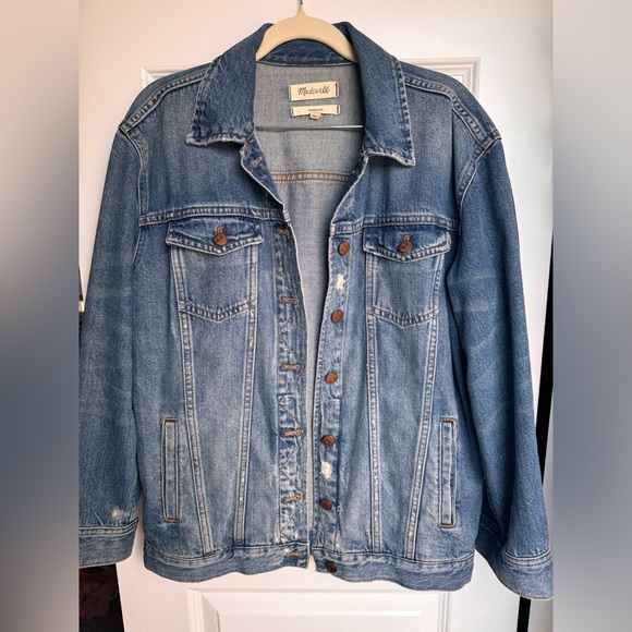 Madewell Oversized Denim Jacket - Picture 2 of 3